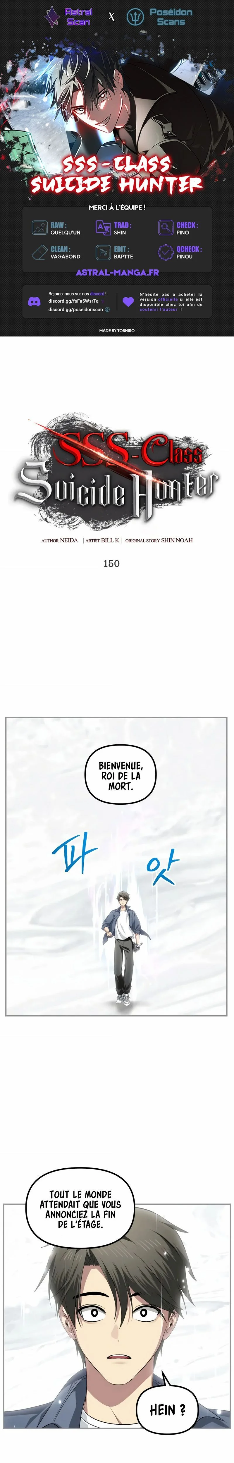 Read SSS-Class Suicide Hunter FR Manga Online