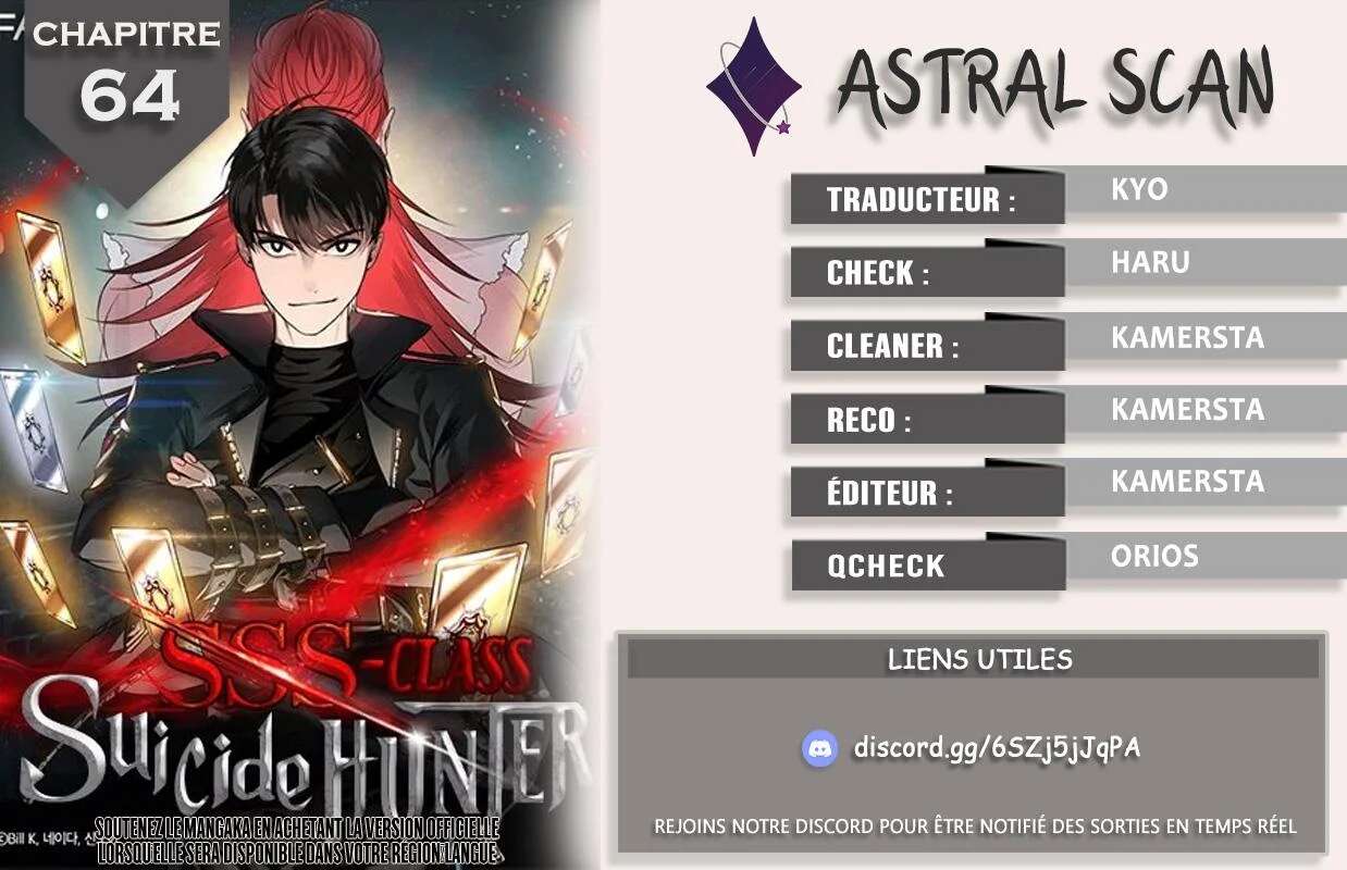 Read SSS-Class Suicide Hunter FR Manga Online