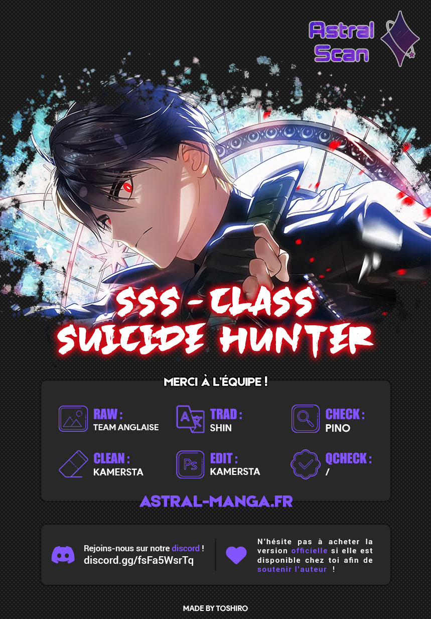 Read SSS-Class Suicide Hunter FR Manga Online