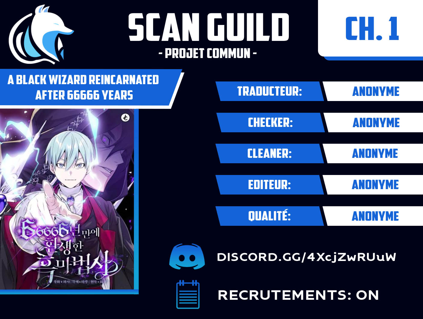 Read The Dark Magician Transmigrates After 66666 Years FR Manga Online