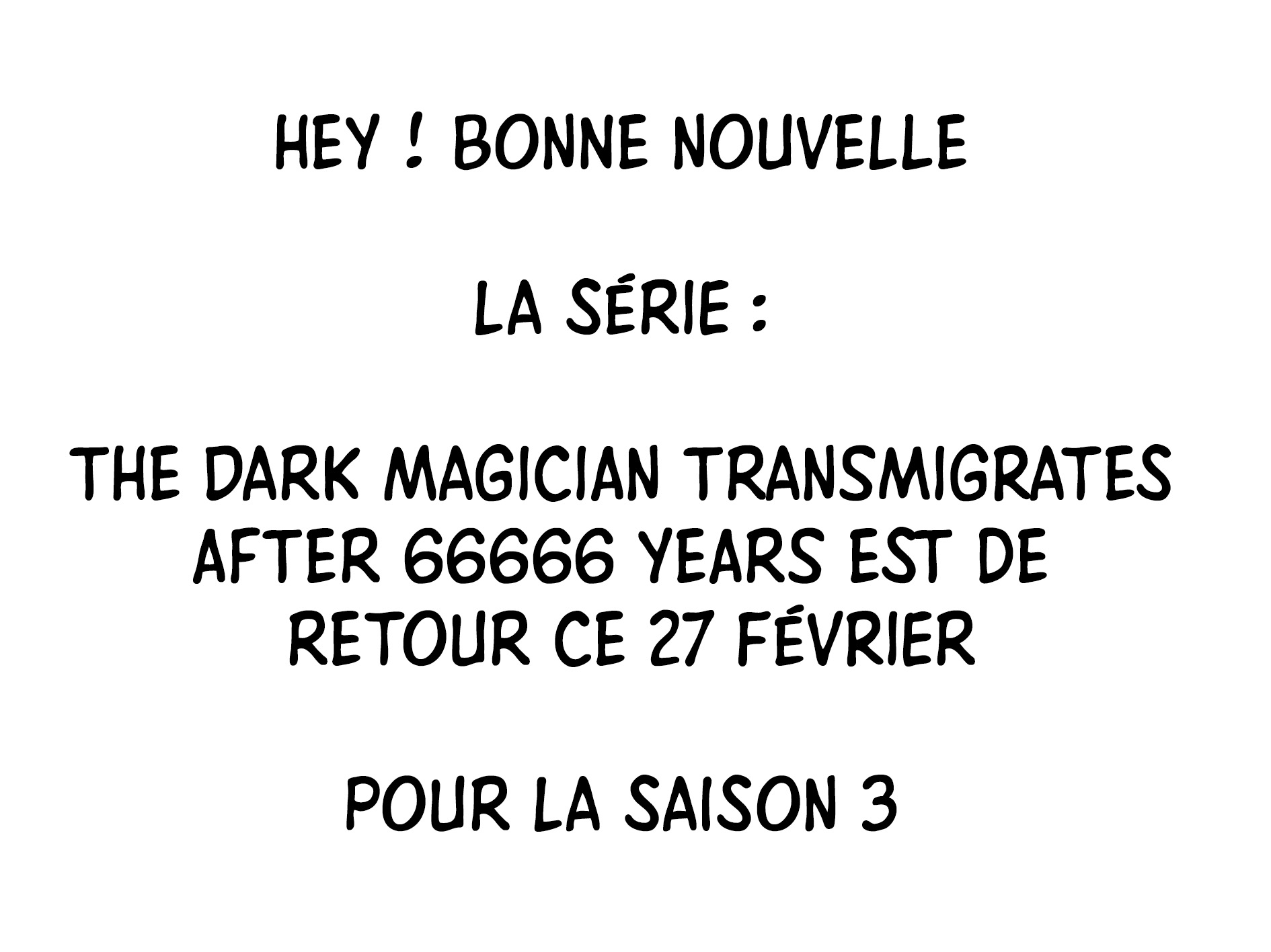 Read The Dark Magician Transmigrates After 66666 Years FR Manga Online