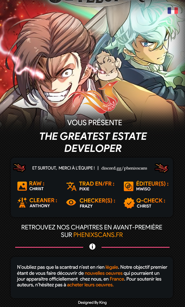 Read The Greatest Estate Developer FR Manga Online