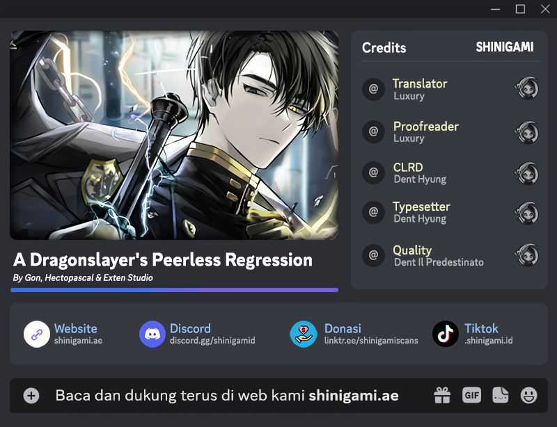 Read A Dragonslayer's Peerless Regression ID Manga Online