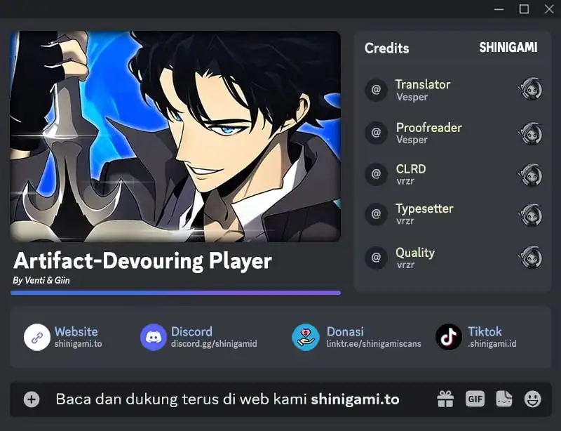 Read Artifact-Devouring Player ID Manga Online