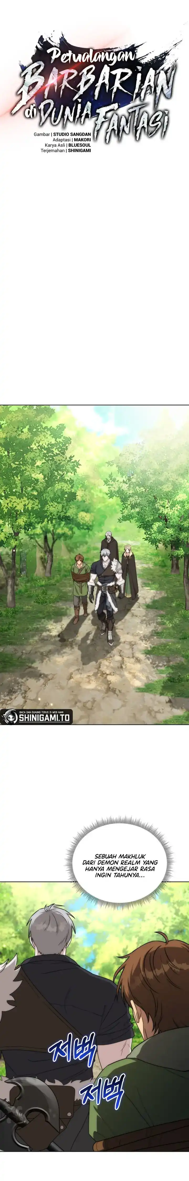 Read Barbarian’s Adventure in a Fantasy World ID Manga Online