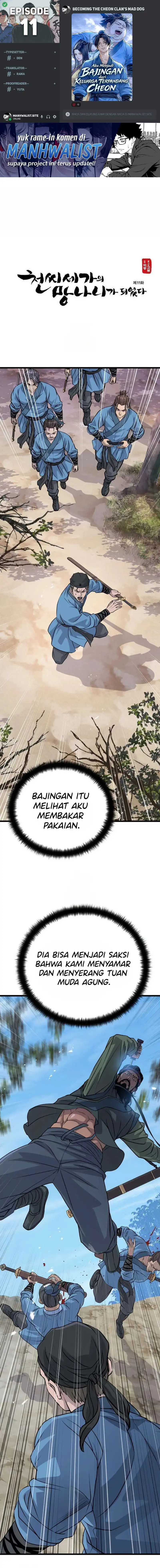 Read Becoming the Cheon Clan's Mad Dog ID Manga Online