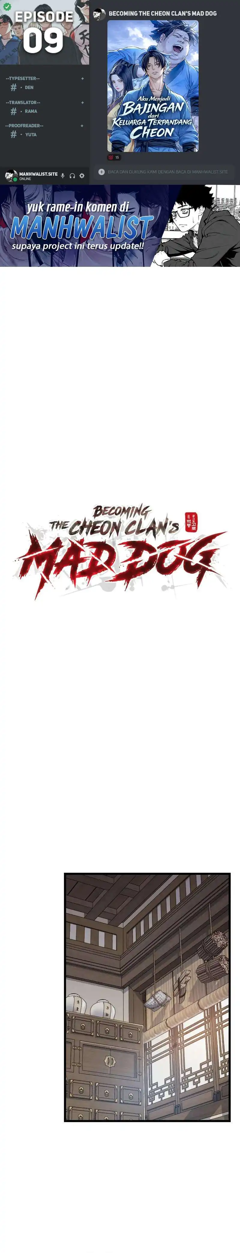 Read Becoming the Cheon Clan's Mad Dog ID Manga Online
