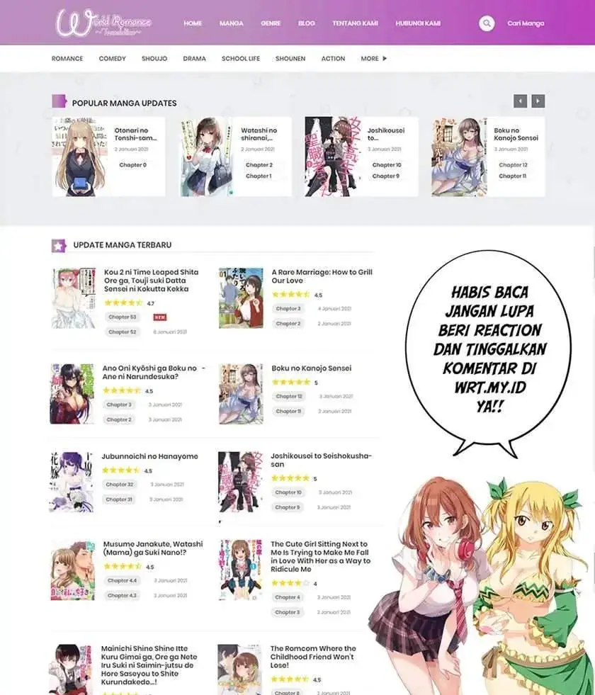 Read Blue Box (ID) Manga Online