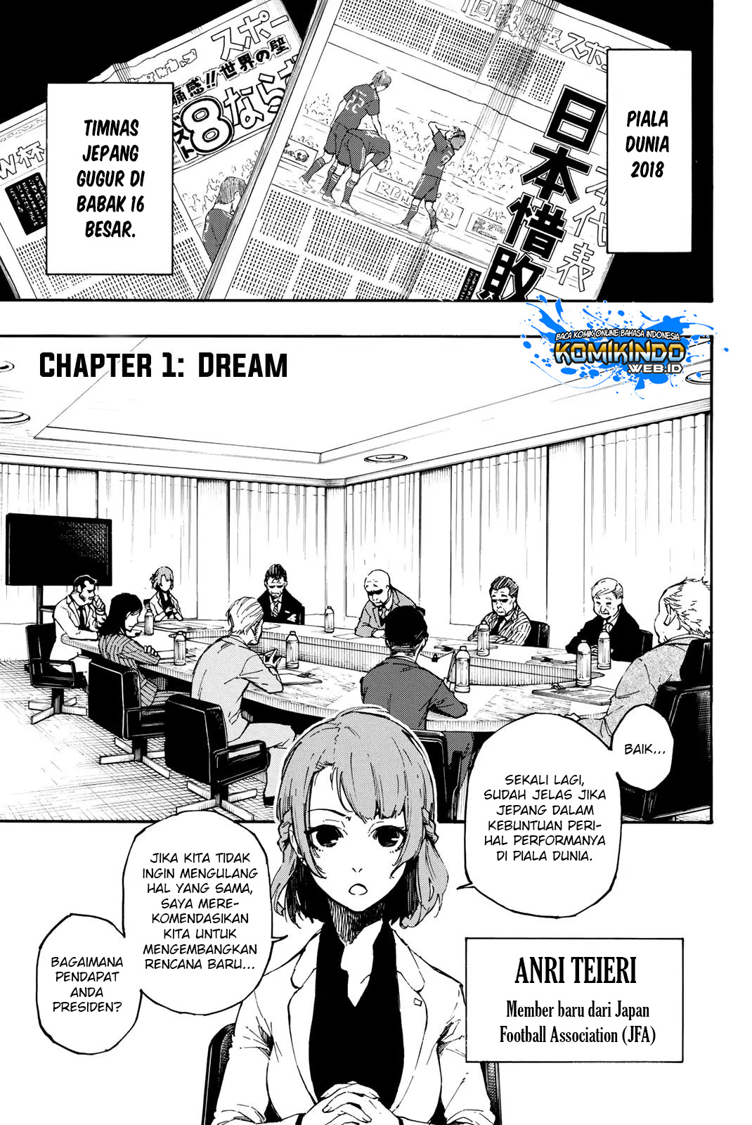 Read Blue Lock (ID) Manga Online