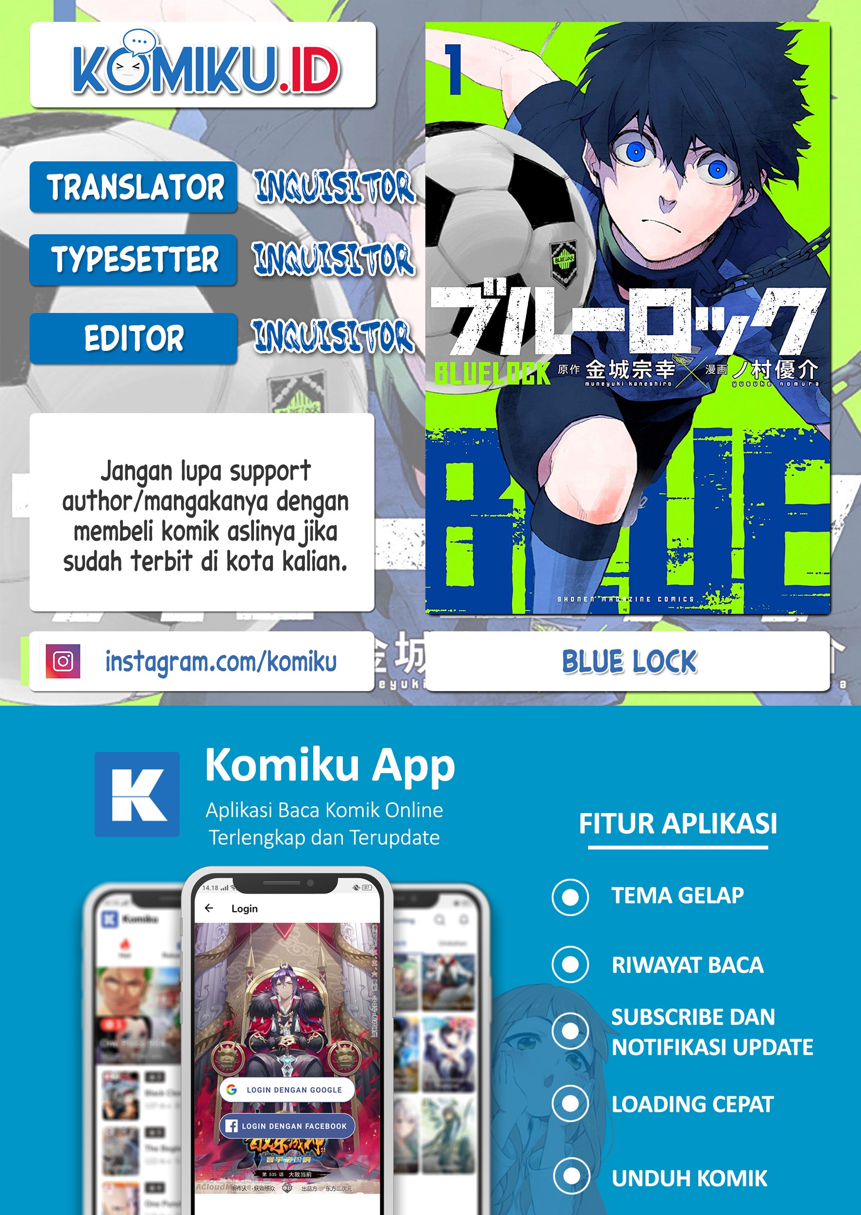 Read Blue Lock (ID) Manga Online
