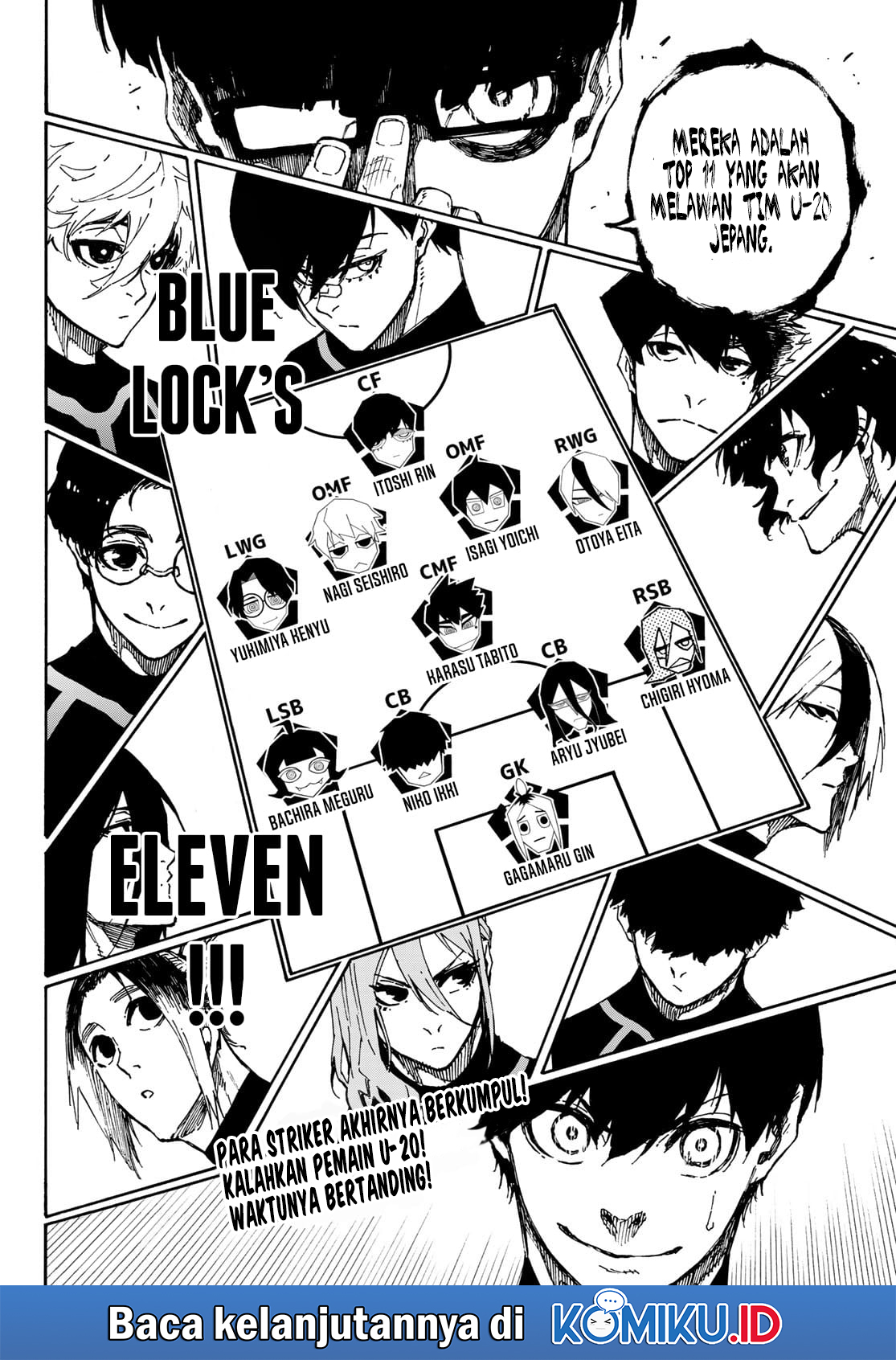 Read Blue Lock (ID) Manga Online