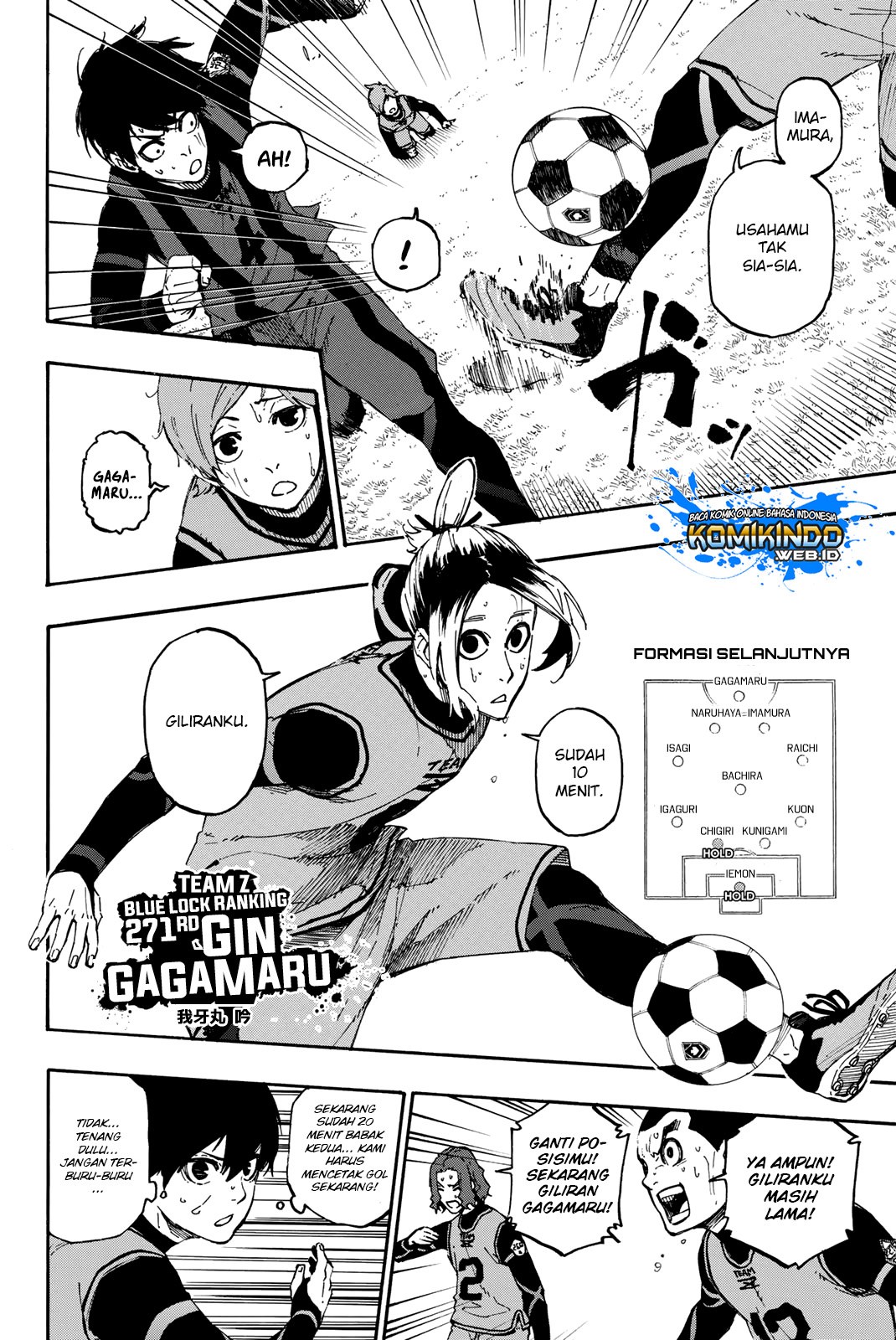 Read Blue Lock (ID) Manga Online