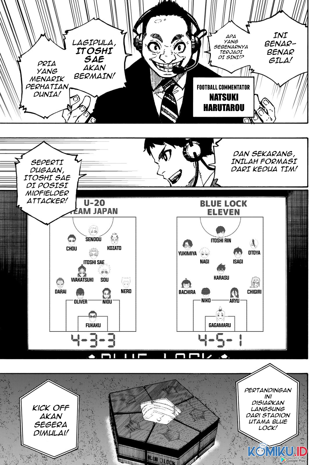 Read Blue Lock (ID) Manga Online