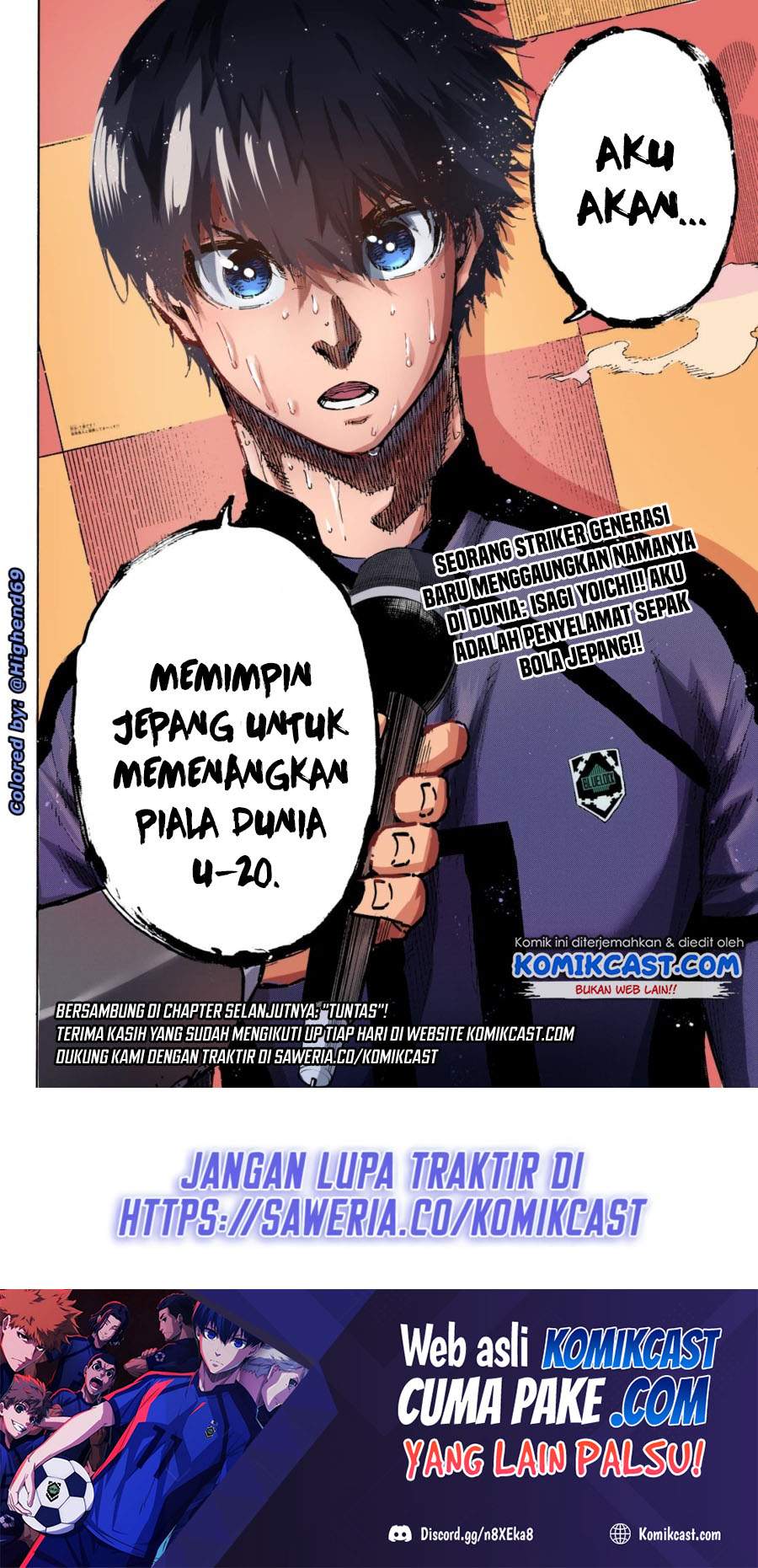 Read Blue Lock (ID) Manga Online