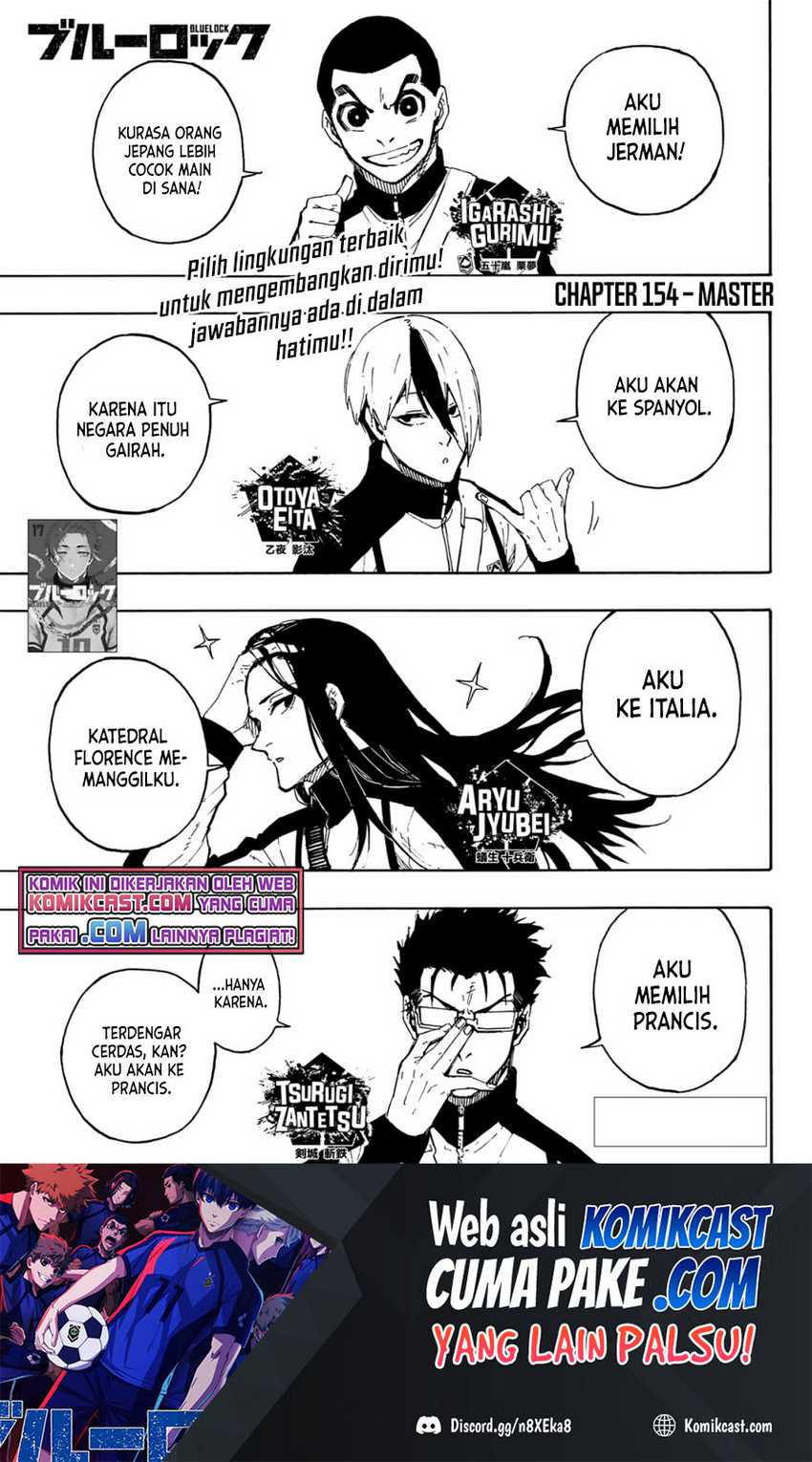 Read Blue Lock (ID) Manga Online