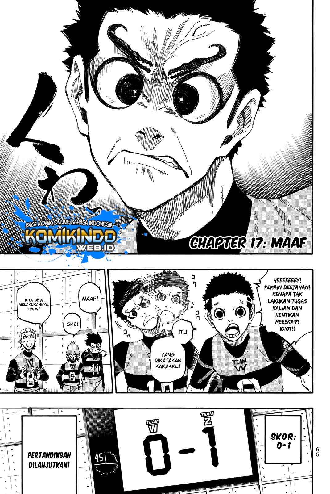 Read Blue Lock (ID) Manga Online