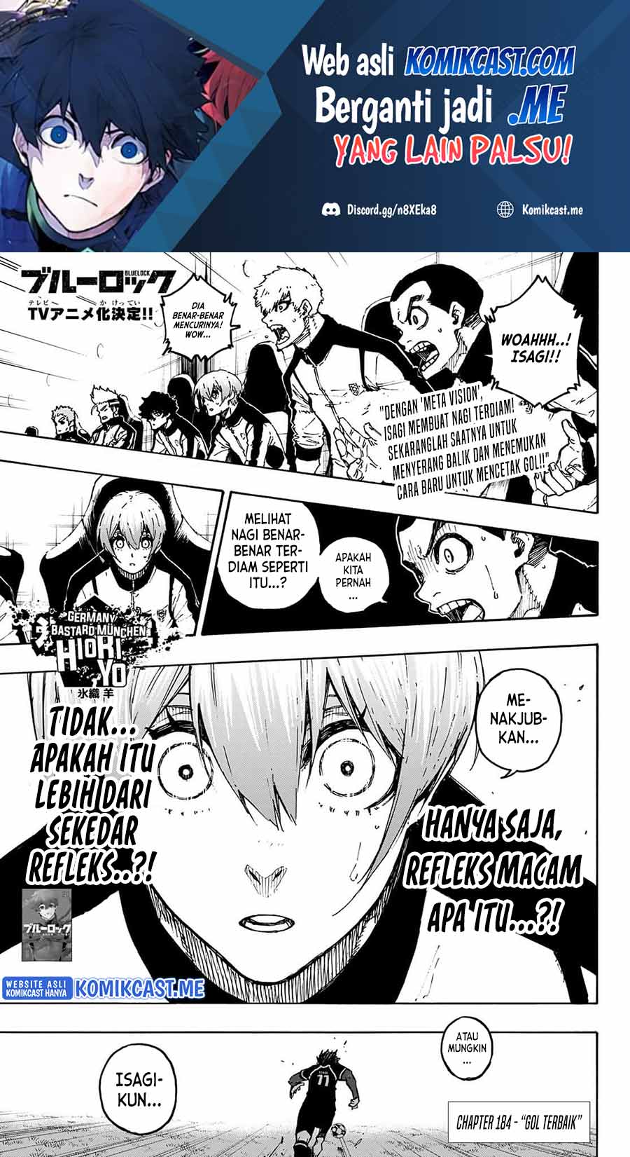 Read Blue Lock (ID) Manga Online