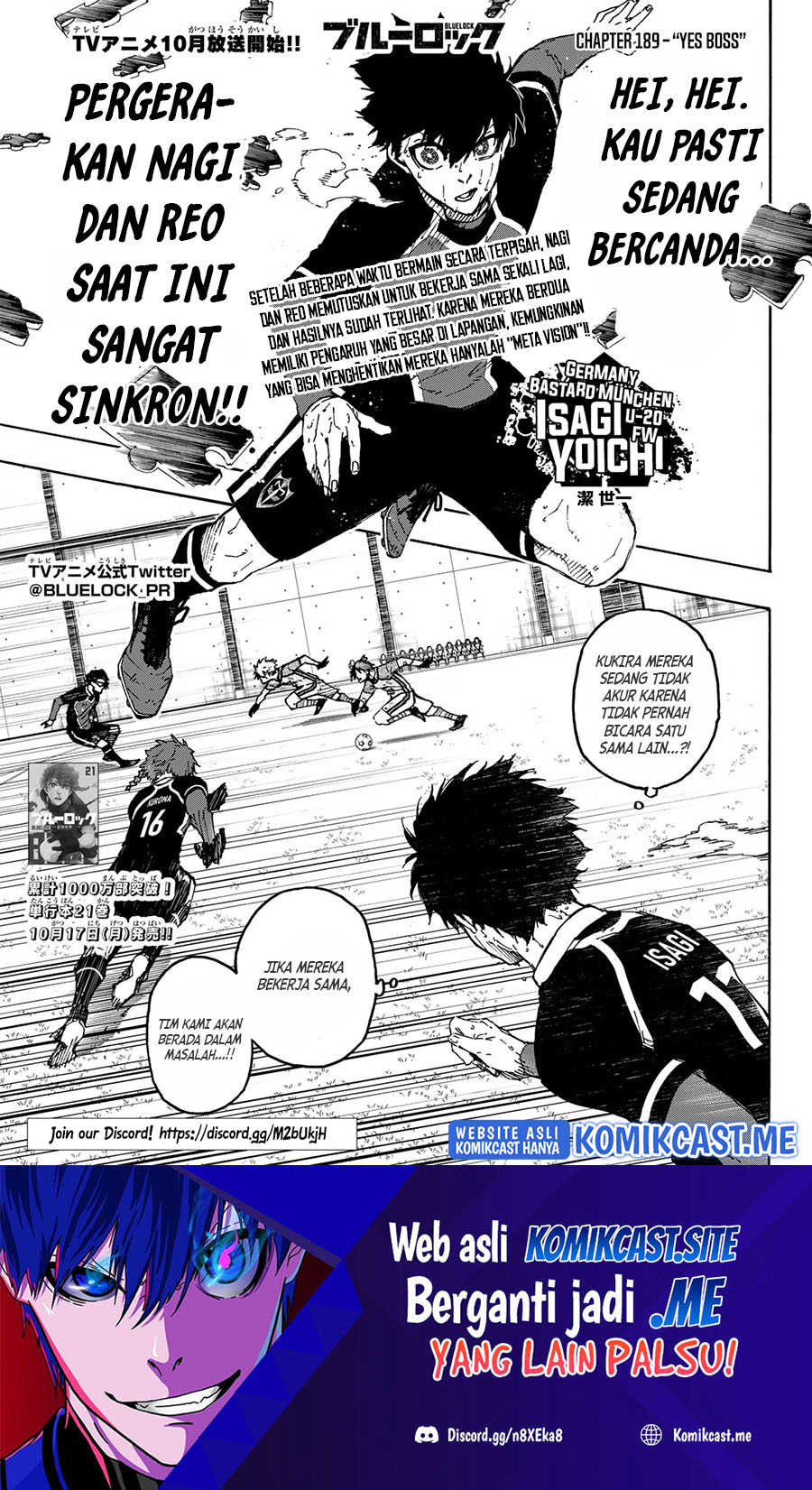Read Blue Lock (ID) Manga Online