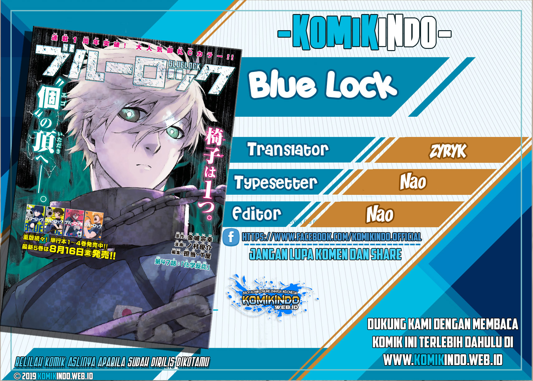 Read Blue Lock (ID) Manga Online
