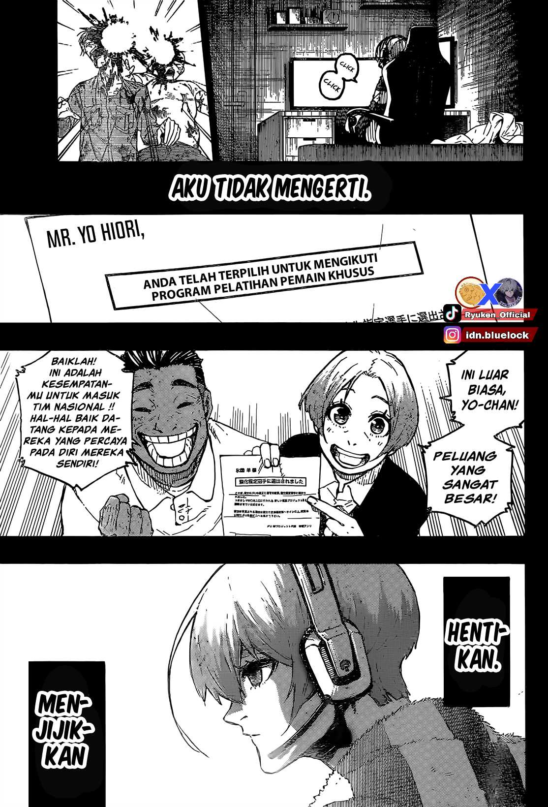 Read Blue Lock (ID) Manga Online