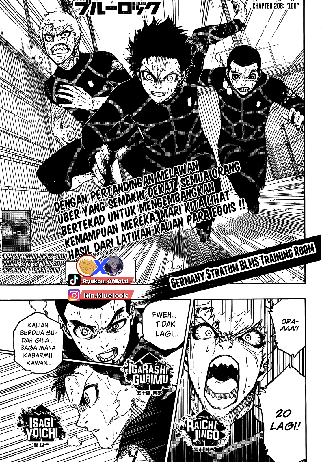 Read Blue Lock (ID) Manga Online