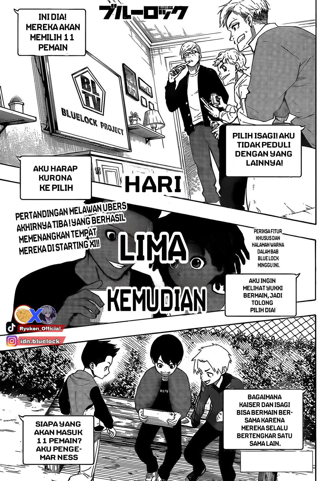 Read Blue Lock (ID) Manga Online