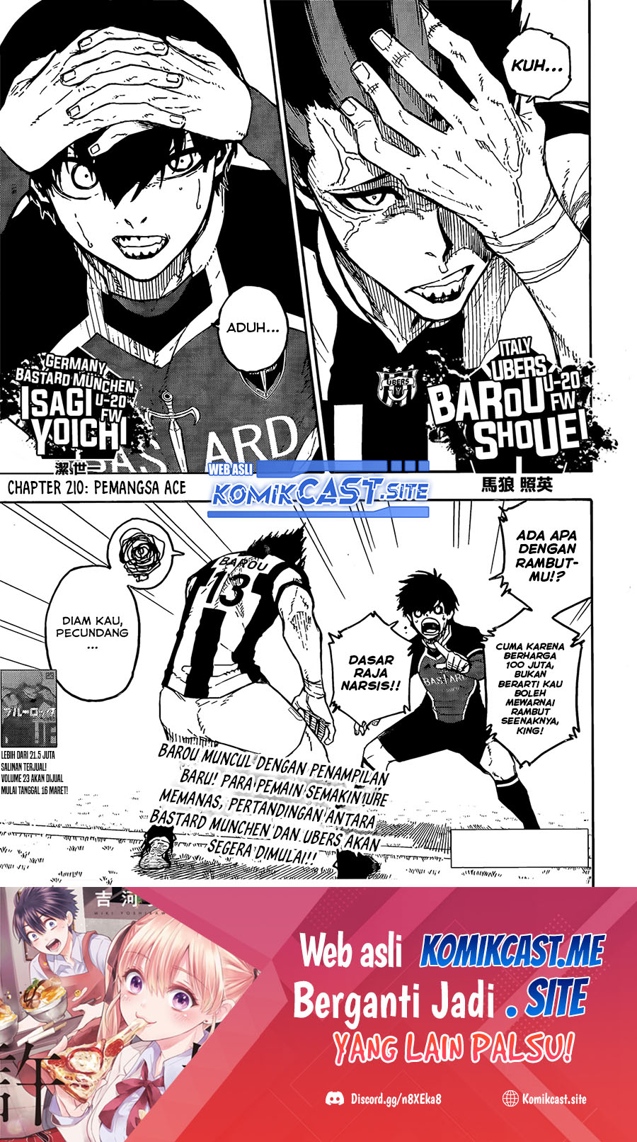 Read Blue Lock (ID) Manga Online