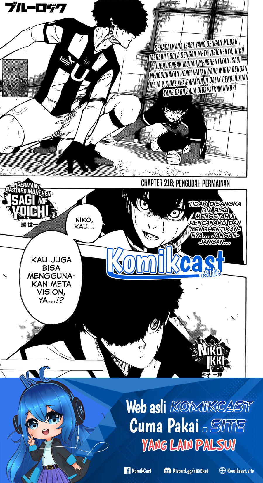 Read Blue Lock (ID) Manga Online