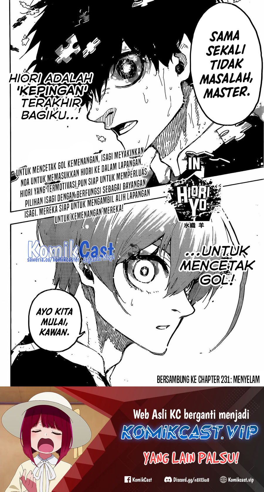 Read Blue Lock (ID) Manga Online
