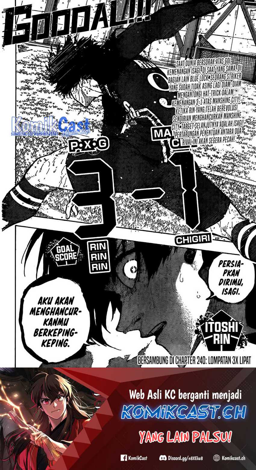 Read Blue Lock (ID) Manga Online