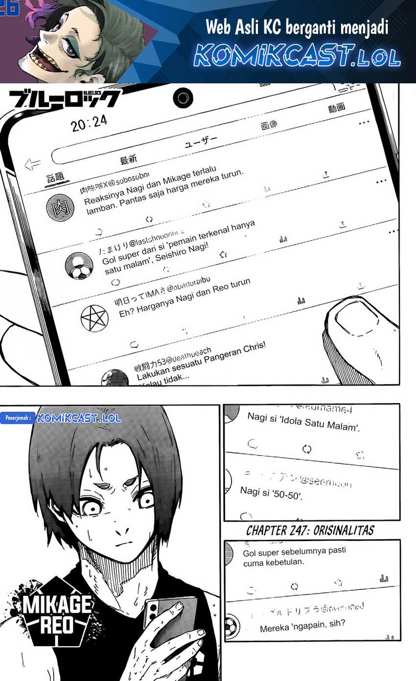 Read Blue Lock (ID) Manga Online