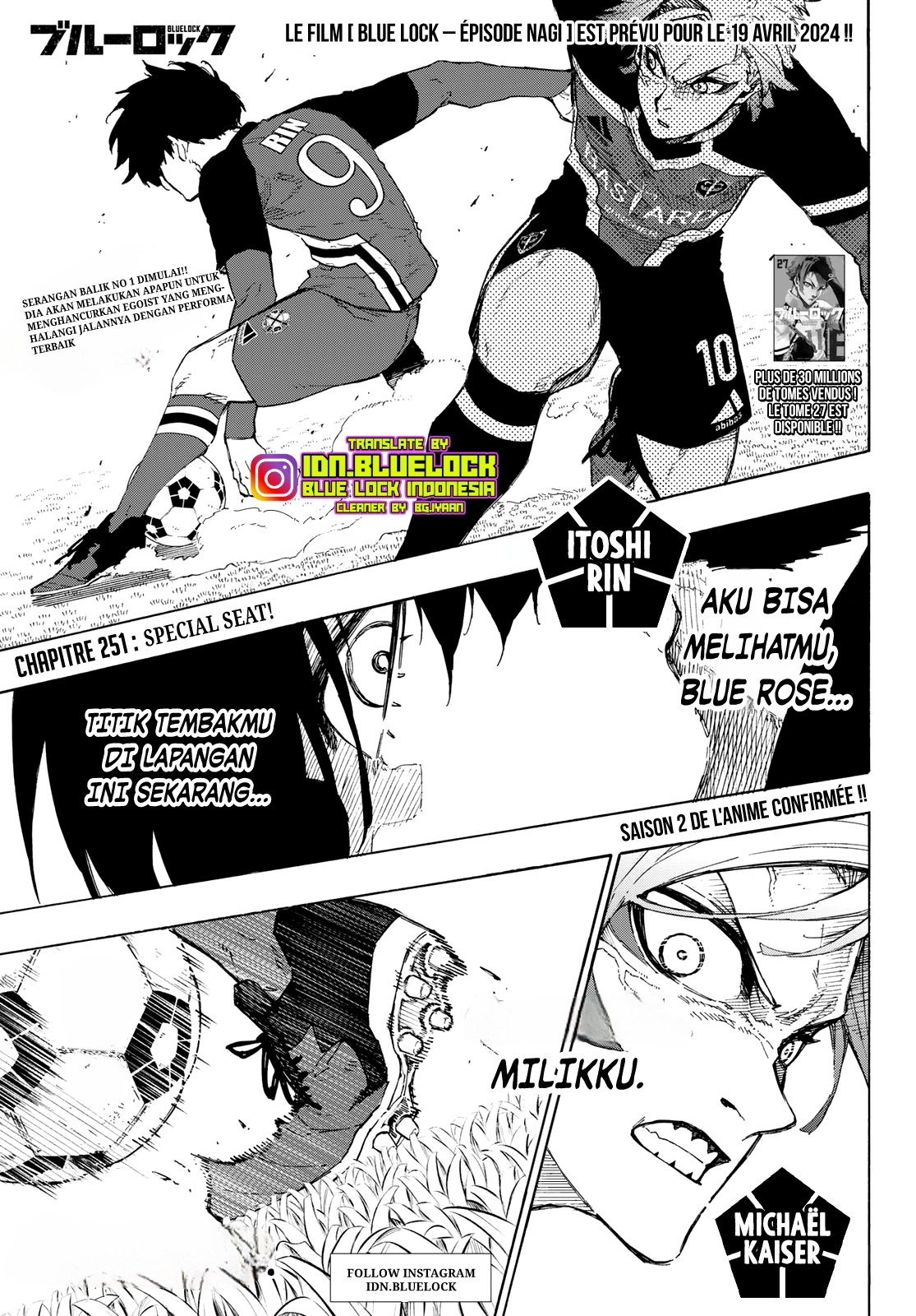 Read Blue Lock (ID) Manga Online