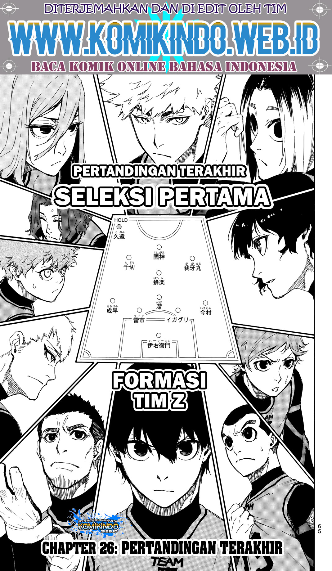 Read Blue Lock (ID) Manga Online