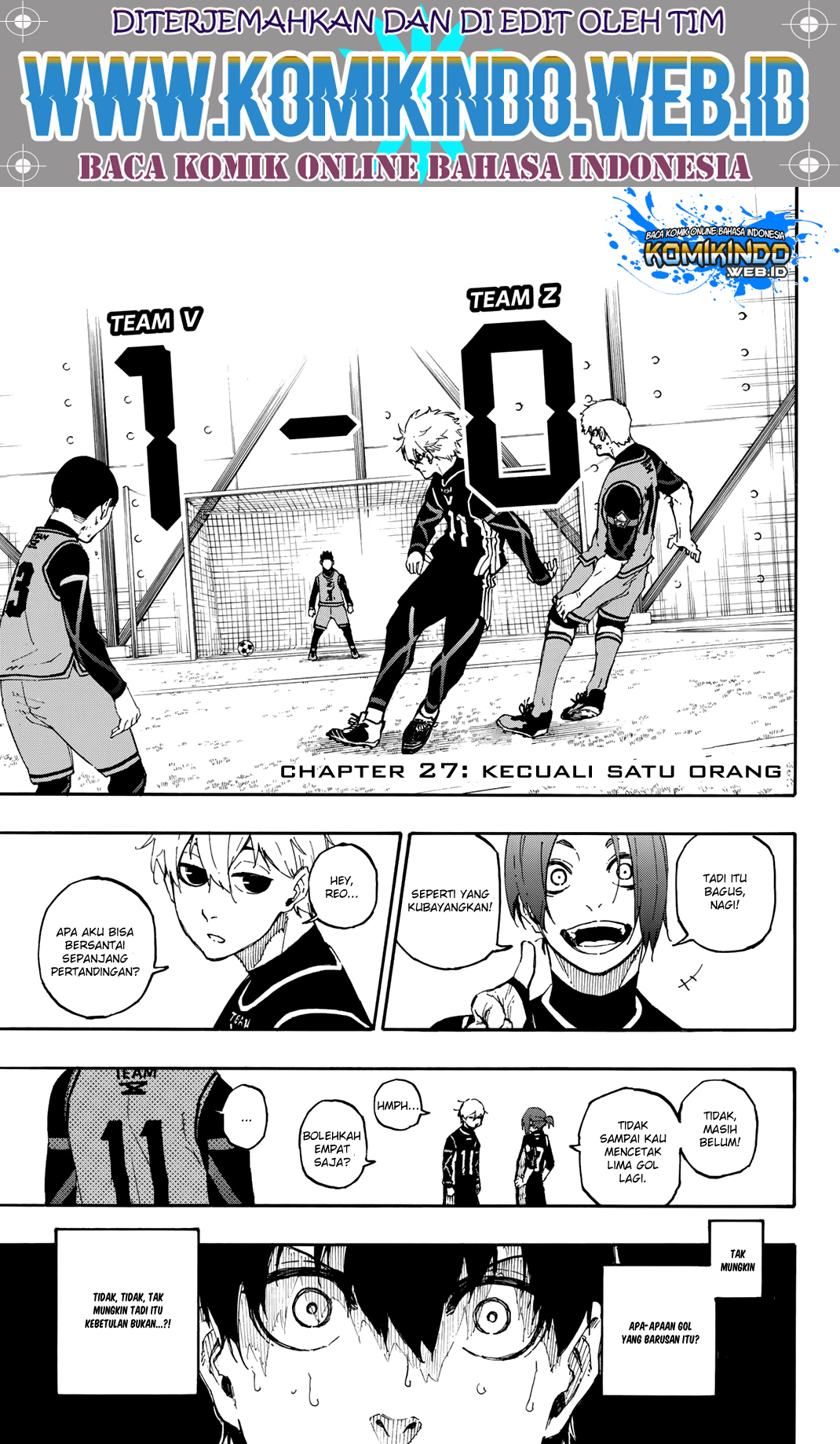 Read Blue Lock (ID) Manga Online
