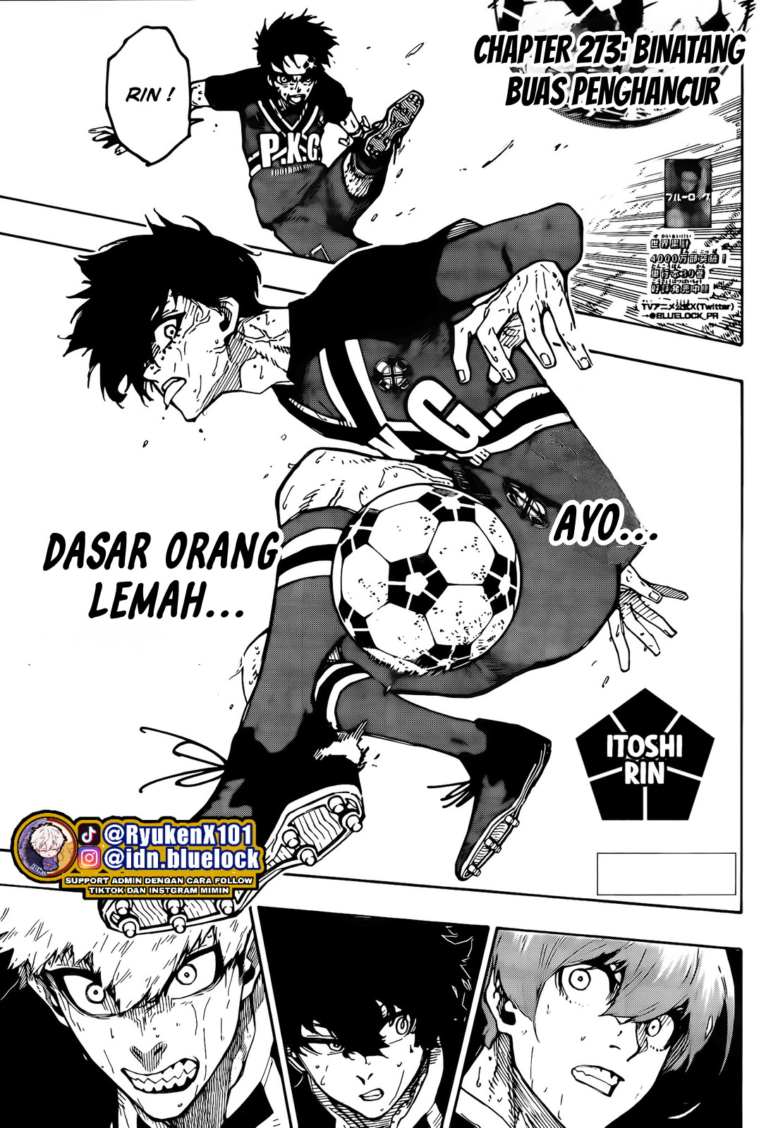 Read Blue Lock (ID) Manga Online