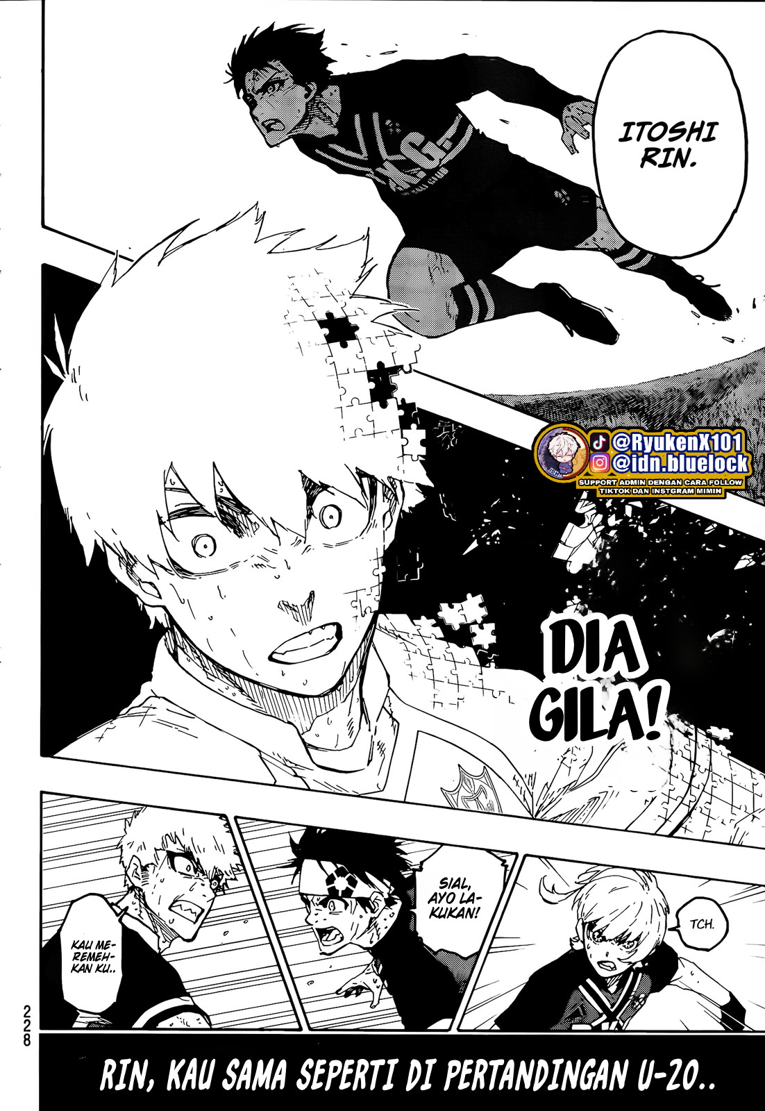 Read Blue Lock (ID) Manga Online