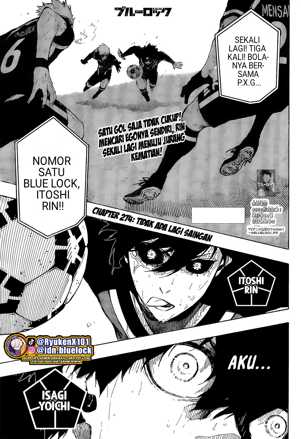 Read Blue Lock (ID) Manga Online