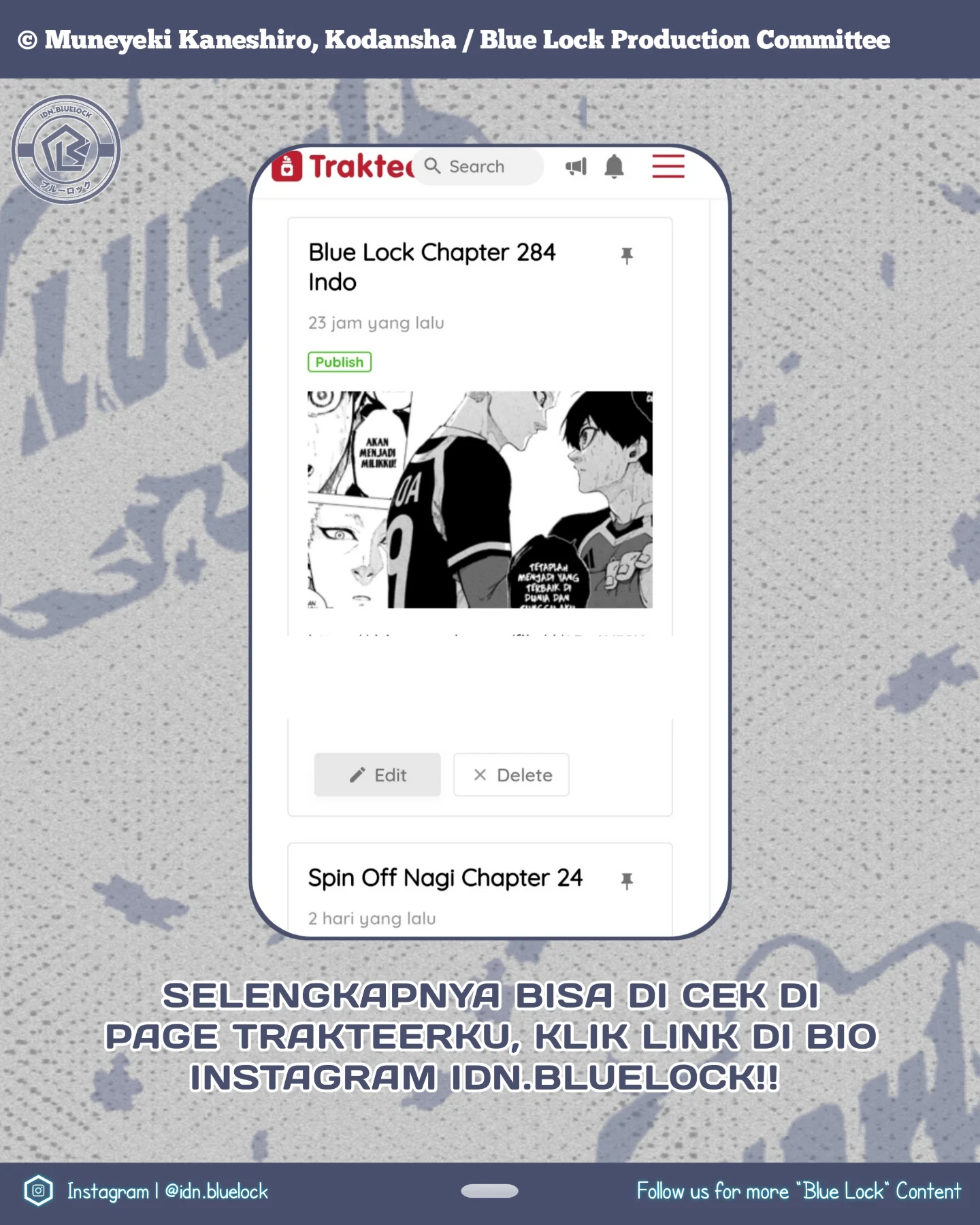 Read Blue Lock (ID) Manga Online