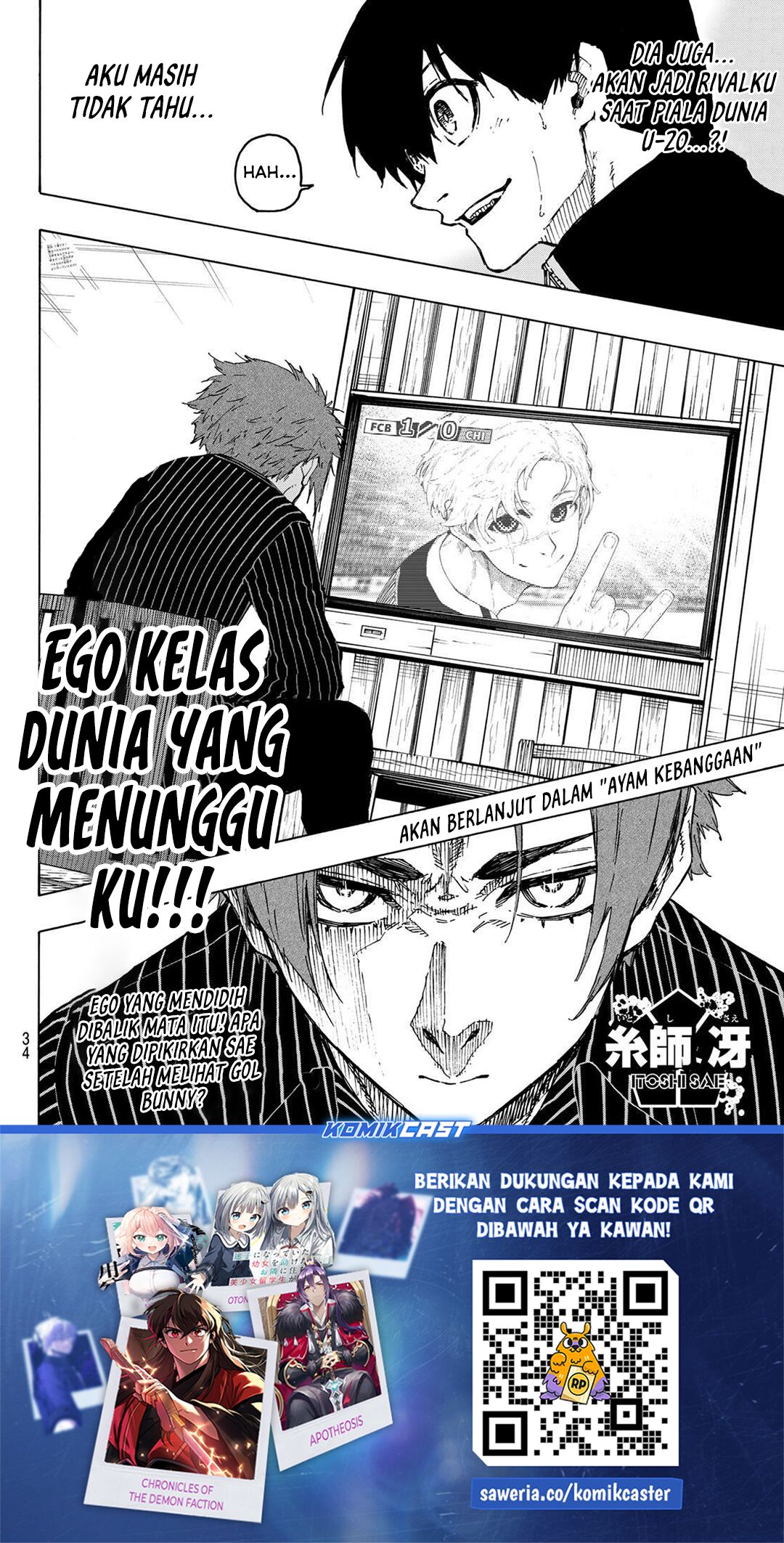 Read Blue Lock (ID) Manga Online