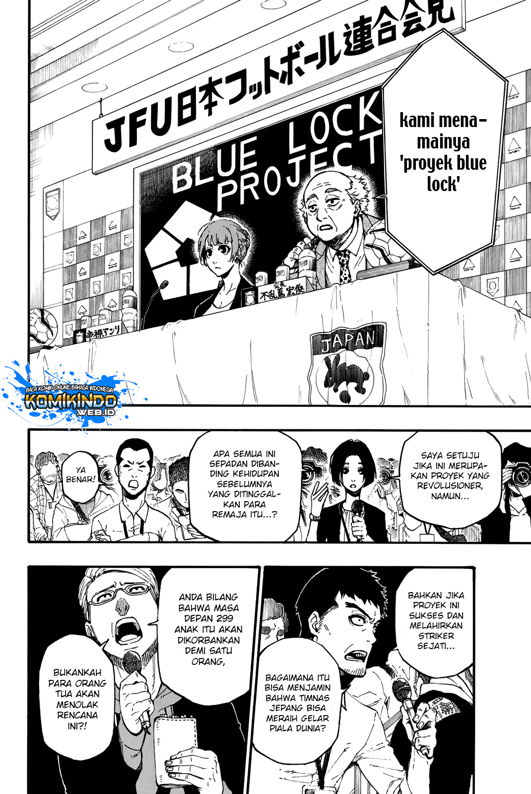 Read Blue Lock (ID) Manga Online
