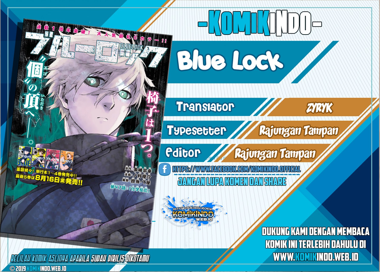 Read Blue Lock (ID) Manga Online