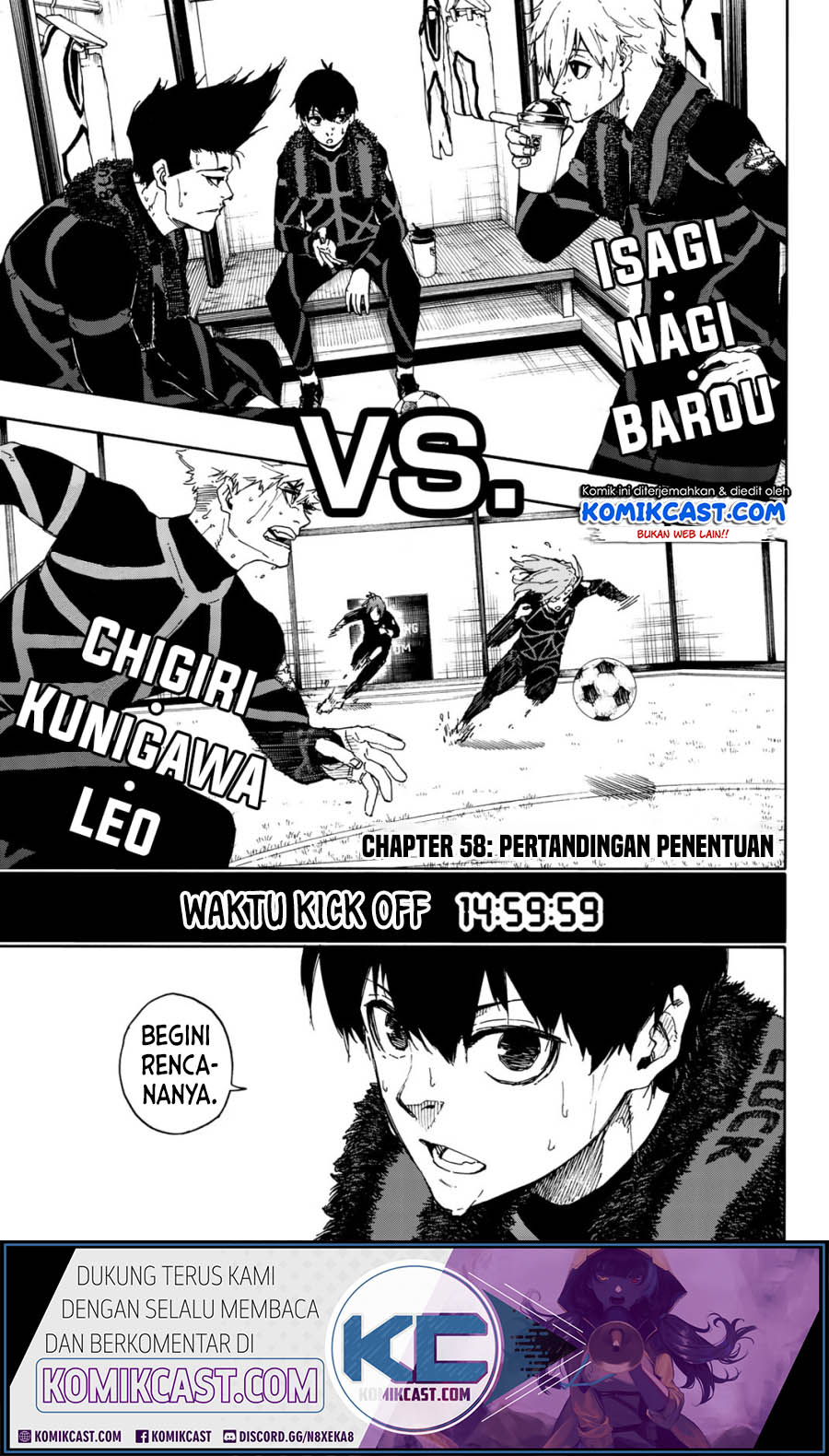 Read Blue Lock (ID) Manga Online