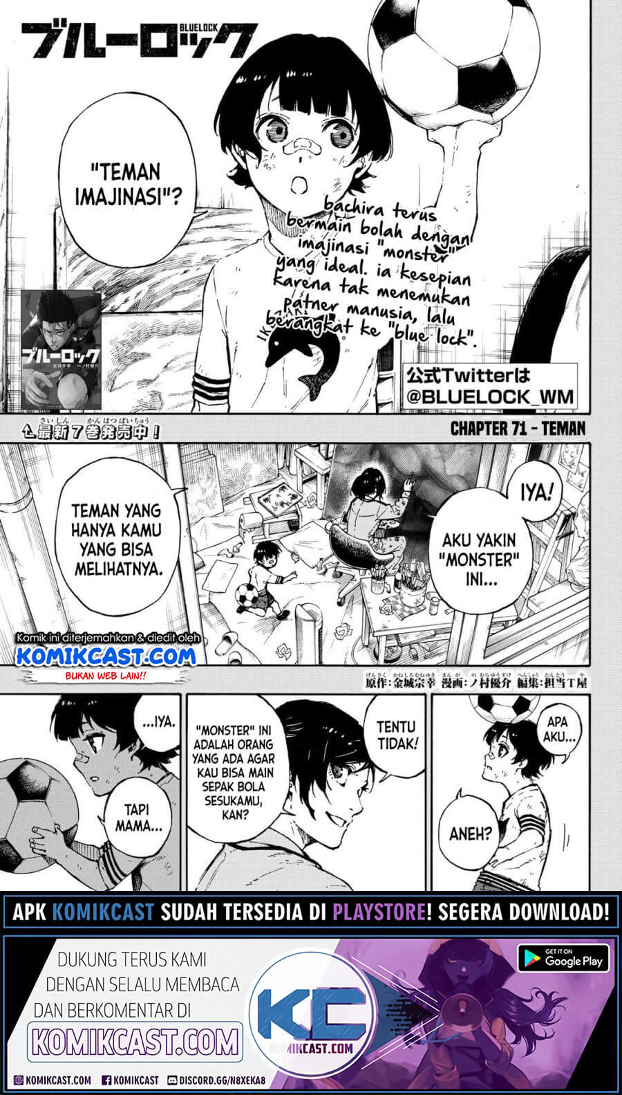 Read Blue Lock (ID) Manga Online