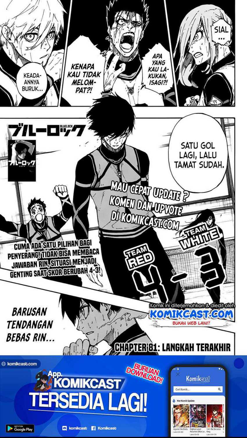 Read Blue Lock (ID) Manga Online