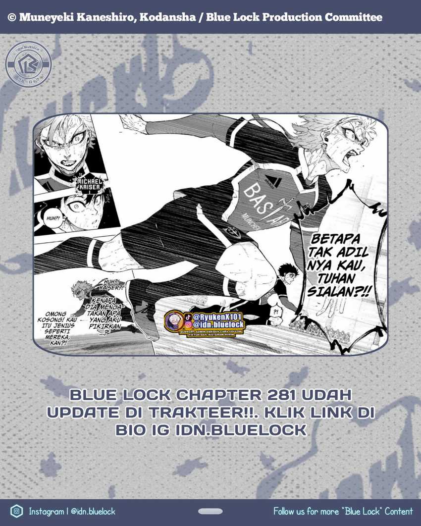 Read Blue Lock ID Manga Online