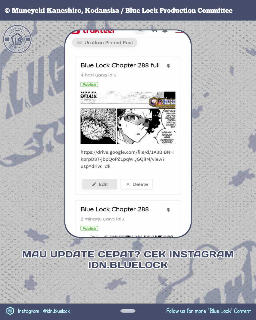 Read Blue Lock ID Manga Online