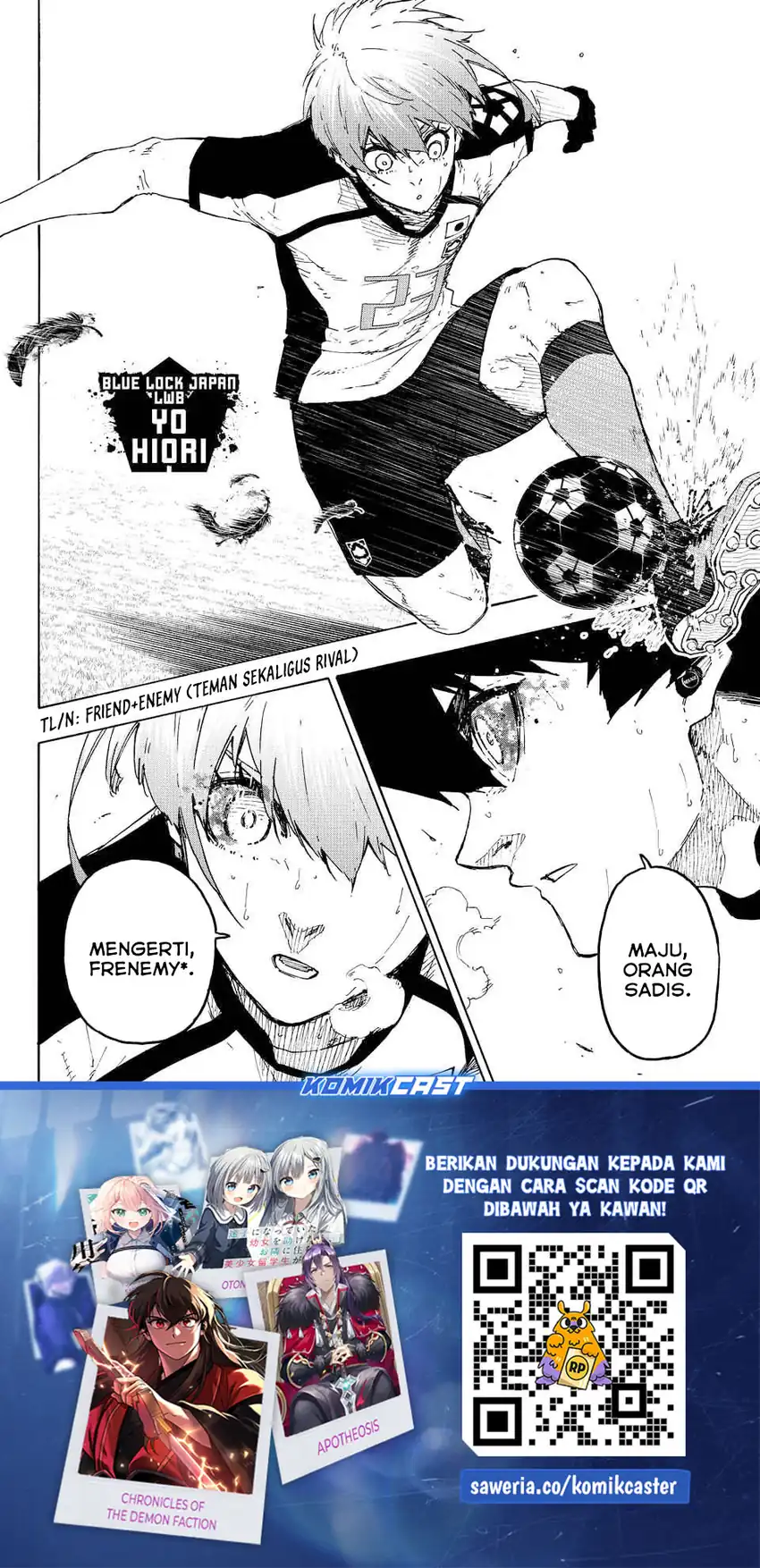 Read Blue Lock ID Manga Online