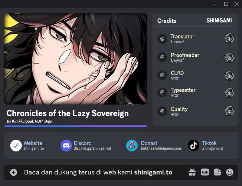 Read Chronicles of the Lazy Sovereign ID Manga Online