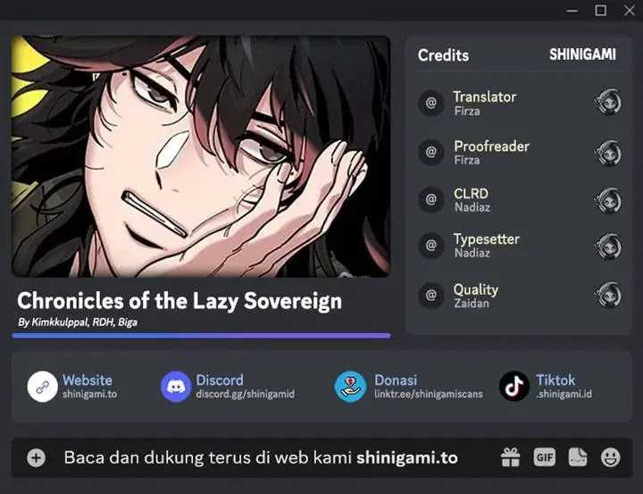 Read Chronicles of the Lazy Sovereign ID Manga Online