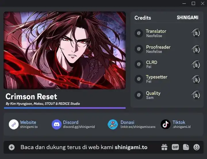 Read Crimson Reset ID Manga Online